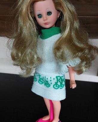 Bambola Corinne Italocremona biondo rame