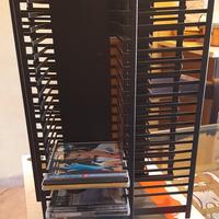 Porta Cd in metallo. 84 Slot