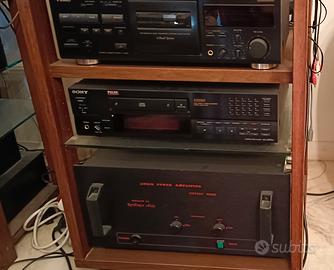 Impianto stereo audio HiFi professionale casalingo