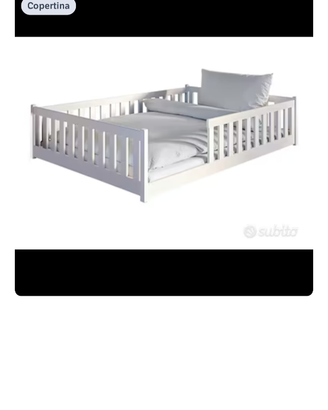 Letto matrimoniale montessoriano