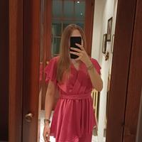 Tutina elegante ed elasticizzata fucsia