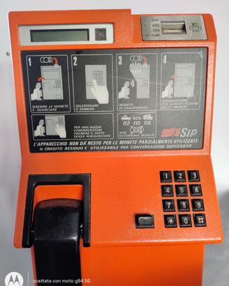 cabina telefonica vintage come nuova