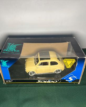 Fiat 500 (1960) Solido Prestige 1:18 - Panna con S