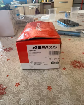 Pastiglie freno posteriore braxis toyota supra mk4