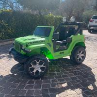 Jeep biposto elettrica per bambini