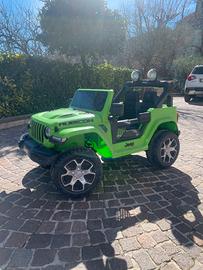 Jeep biposto elettrica per bambini