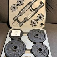 Set pesi 20kg Domyos
