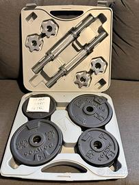 Set pesi 20kg Domyos