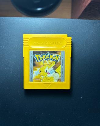Pokemon Giallo Nintendo Game Boy, funzionante