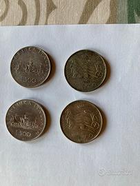 Menete da 5oo lire d'argento