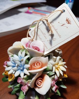 Bouquet di fiori Capodimonte