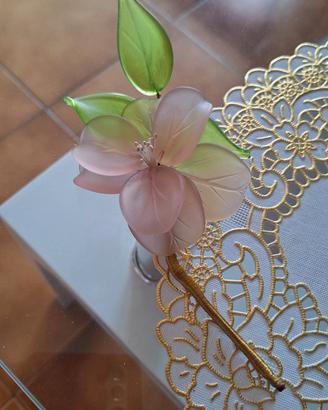 fiore in vetro 