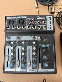Mixer Pro PAMX 1.21 USB + microfono
