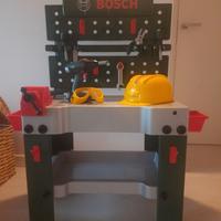 Banco da lavoro giocattolo Bosch con accessori