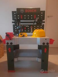 Banco da lavoro giocattolo Bosch con accessori