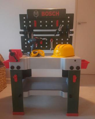 Banco da lavoro giocattolo Bosch con accessori