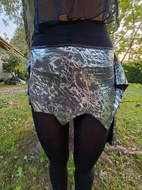 Tribalino nero e argento