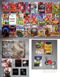 Switch giochi ORIGINALI ed accessori