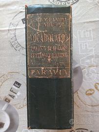 Vocabolario Italiano-Latino