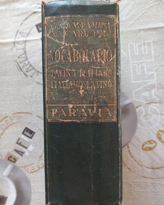 Vocabolario Italiano-Latino