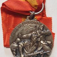 Medaglia battaglia di Bilbao guerra di Spagna