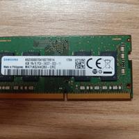 RAM Samsung ddr4 da 4GB 2400MHz