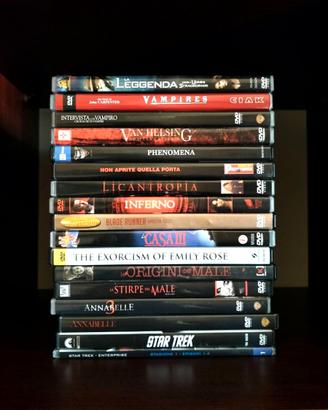 18 DVD *HORROR - VAMPIRI - FANTASCIENZA*