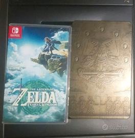 Zelda Totk più steelbook 