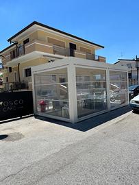 Pergola dehor per esterno