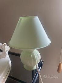 Lampada verde pastello