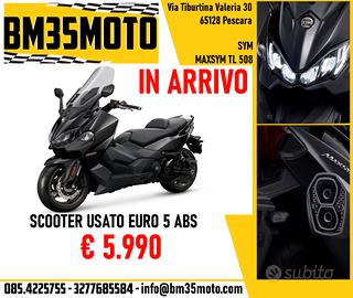 Sym Maxsym TL 508 - USATO