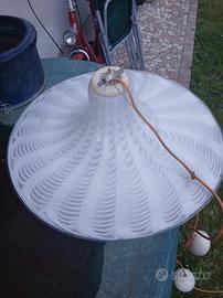 lampada a sospensione  murano 