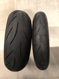 treno gomme moto Bridgestone S21 