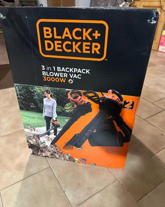 Soffiatore Aspiratore Trita foglie Black e Decker