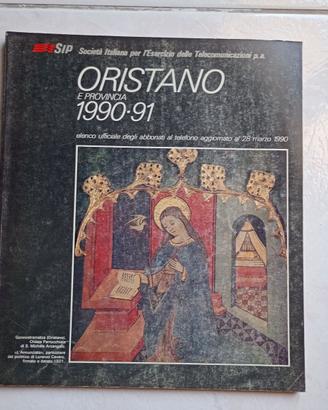 Elenco telefonico Oristano 1990/91