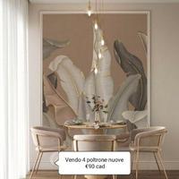 Poltrone in velluto - NUOVE