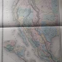 Carta geografica America 1861