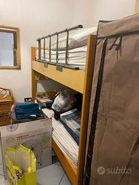 letto a castello e letto a divano