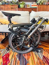 Brompton H6L 12 Raw Lacquer Black Edition
