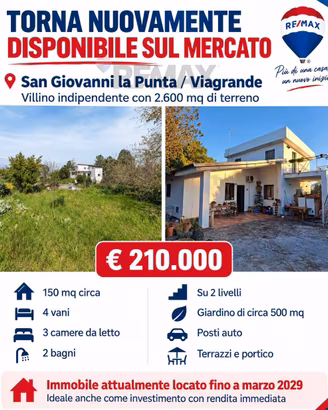 Villa o villino - San Giovanni la Punta