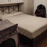 Letto matrimoniale francese Ikea ferro +materasso 