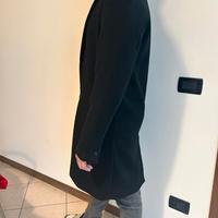 Cappotto Soprabito ZARA nuovo nero uomo S