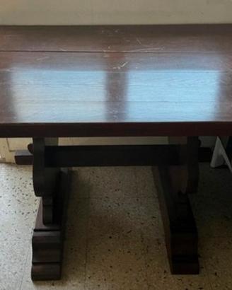 Tavolo d’epoca in legno Massello (Catania)