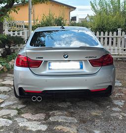 spoiler m4 style per bmw f32 f36 serie 4 serie 3 