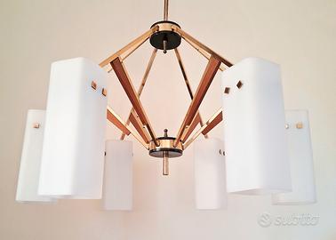 Lampadario attribuibile STILNOVO design anni 60