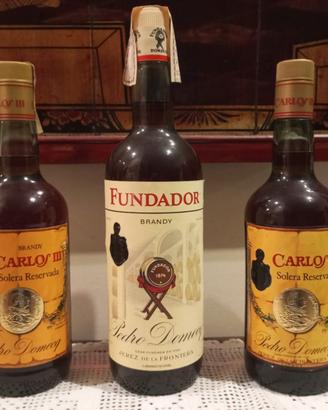 Tris Brandy Vintage Pedro Domecq Jerez