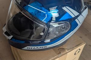 CASCO SHARK SKWAL I3 BLUE TG.M