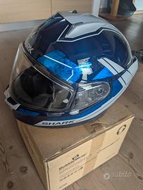 CASCO SHARK SKWAL I3 BLUE TG.M