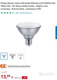 Lampada e27 par 30