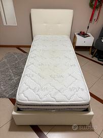 Letto contenitore + materasso